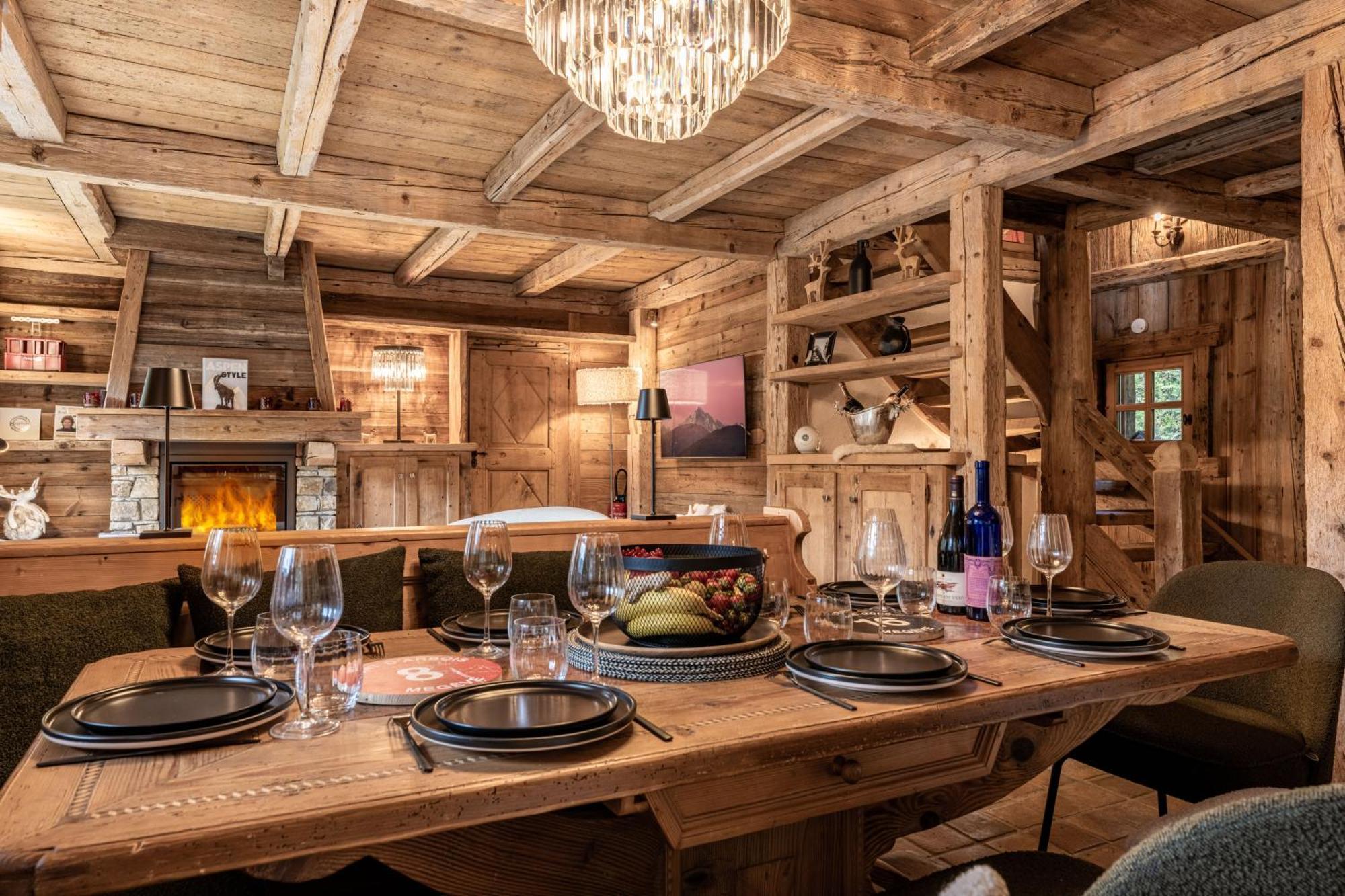 Chalet Mont D'Arbois Ski Et Golf Megève Extérieur photo