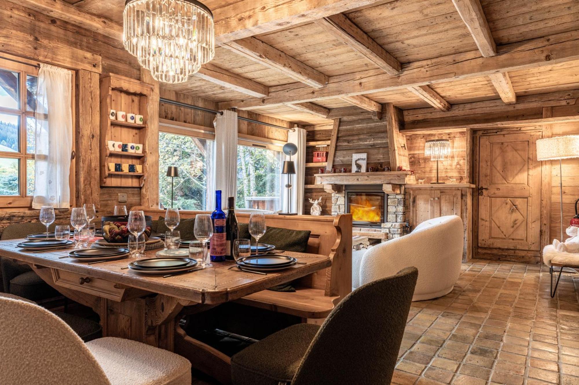 Chalet Mont D'Arbois Ski Et Golf Megève Extérieur photo
